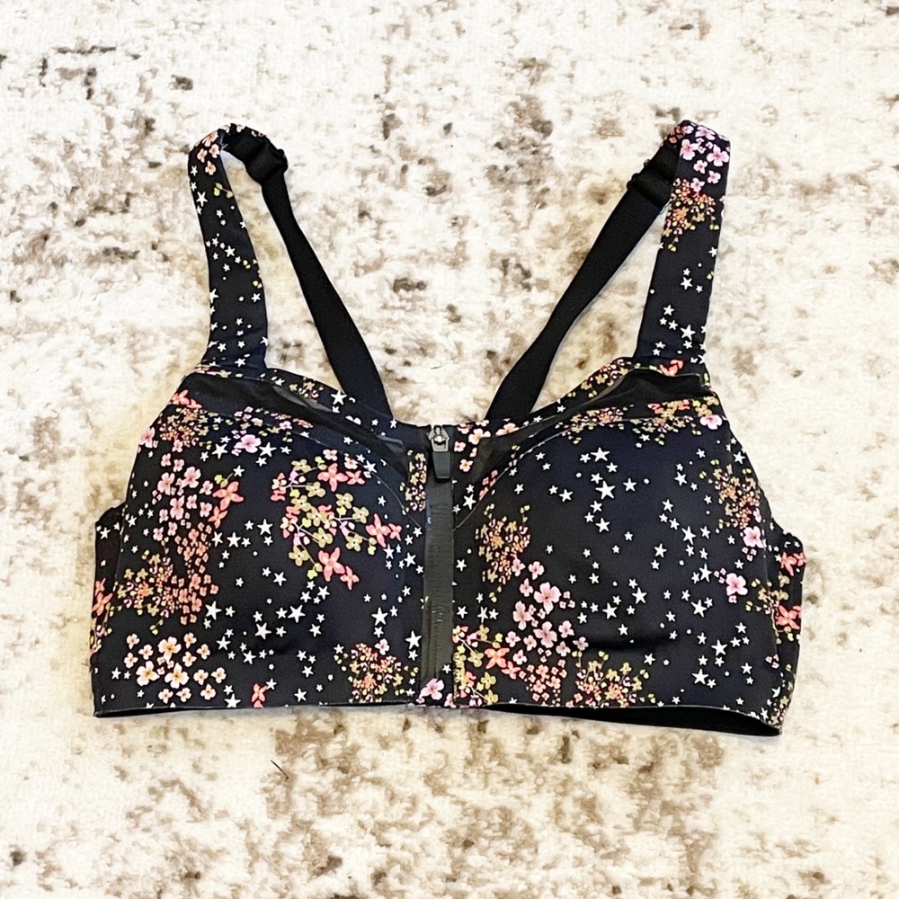 Victoria Secret Floral Star Knockout Sports Bra 34D